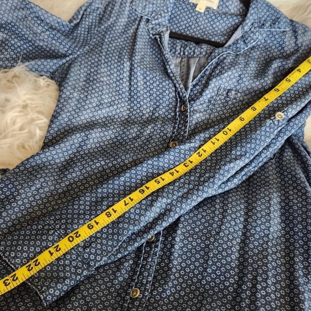 Anthropologie "cloth and stone" denim tunic - Picture 12 of 15